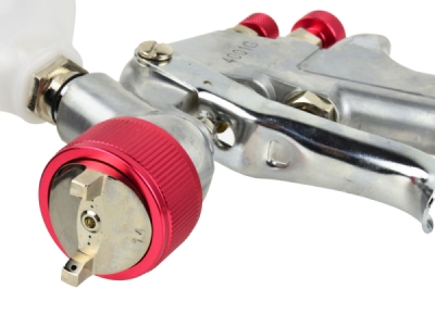 Stříkací pistole HVLP, tryska 1.4 mm, objem 600 ml, šířka proudu 240 mm