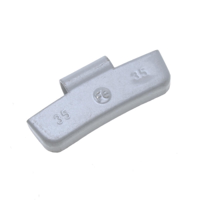 Vyvažovací závaží FALU naklepávací, ocelové, šedý lak, různé hmotnosti a balení, Varianta: 25g, 1ks