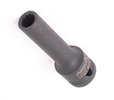 Hlavice nástrčné úderové 1/2", 12hranné, prodloužené 78 mm, různé rozměry - ASTA, Velikost: 16 mm