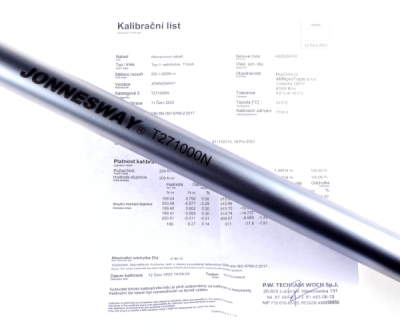 Momentový klíč 3/4" 200-1000 Nm, s certifikátem - JONNESWAY T271000N