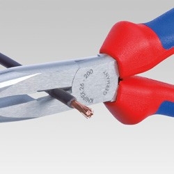 Kleště na jemnou mechaniku, rovné, délka 20 cm - KNIPEX 26 15 200
