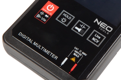 Multimetr, digitální, barevný, 600V/600A - NEO tools 94-004