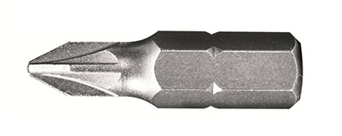 Bity křížové Pozidrive 1/4", různé rozměry, délka 25 mm - JONNESWAY, Velikost: PZ2