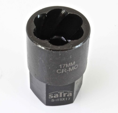 Hlavice nástrčné na poškozené šrouby 3/8" a 1/2", různé rozměry - SATRA, Velikost: 8 mm