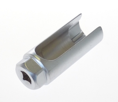 Klíč na snímače a lambda sondy 22 mm - výřez 20 mm - QUATROS QS20625