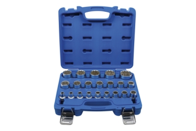 Hlavice nástrčné 1/2" 8-36 mm, sada 21 dílů - BGS 2267