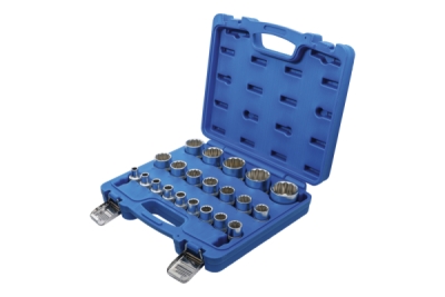 Hlavice nástrčné 1/2" 8-36 mm, sada 21 dílů - BGS 2267
