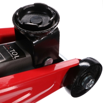 Pojízdný hydraulický zvedák - mini hever 2 t, 135 - 335 mm - SIXTOL