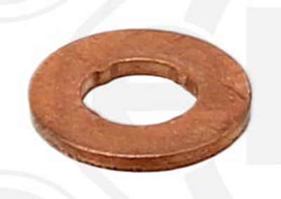 Těsnění pod vstřikovače diesel common rail, měděné, různé rozměry, Velikost: 7.1x15x1.56 mm