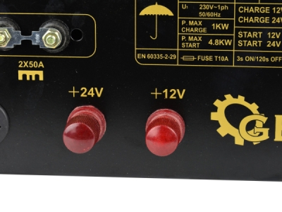 Nabíječka autobaterií a startovací zdroj 12/24V, 200A CLASS 200