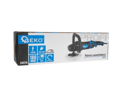 Leštička na karoserie, profi, 180 mm, 1400 W, 6 rychlostí