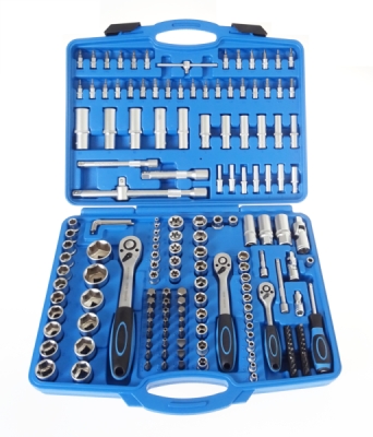 Gola sada s nářadím 1/4", 3/8" a 1/2", 171 dílů - QUATROS QS50171