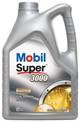 Motorový olej Mobil Super 3000 X1 5W-40, 5L