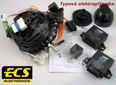 Elektropřípojka Peugeot 208/2008 3dv./5dv./MINI MPV 12- (A90,A91,CU) 7pin, ECS