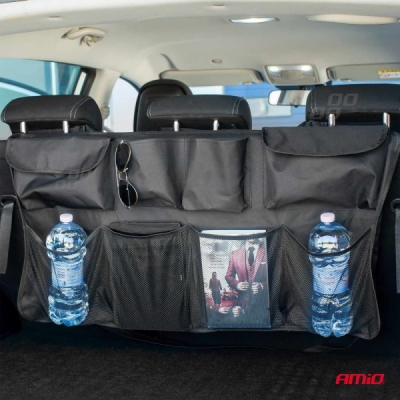 AMIO Univerzální organizér pro zavěšení na zadní sedadla do kufru auta 89x46cm