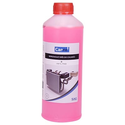 Chladicí kapalina - nemrznoucí směs D/G12, červená, různé velikosti balení - CARFIT, Velikost balení: 3 l