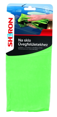 SHERON Utěrka z mikrovlákna na sklo