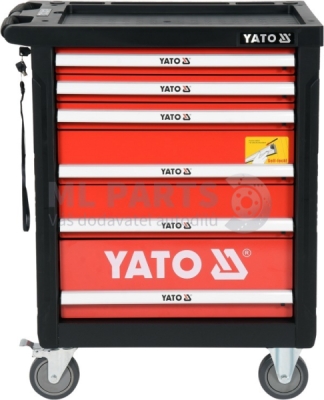 Dílenský vozík se 185 kusy nářadí YATO YT-55307