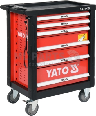 Dílenský vozík se 185 kusy nářadí YATO YT-55307