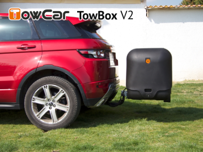 Přepravní box na tažné zařízení TowBox V2 Dog černý