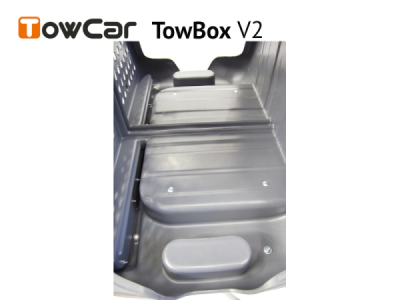 Přepravní box na tažné zařízení TowBox V2 Dog černý