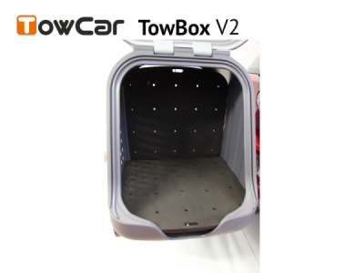 Přepravní box na tažné zařízení TowBox V2 Dog černý