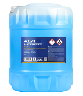 Chladící kapalina MANNOL AG11 (-40°C) Longterm, 20L
