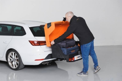 Přepravní box na tažné zařízení TowBox EVO