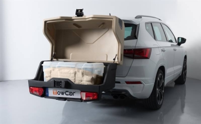 Přepravní box na tažné zařízení TowBox EVO