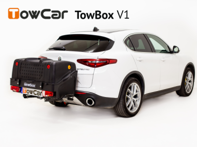 Přepravní box na tažné zařízení TowBox V1