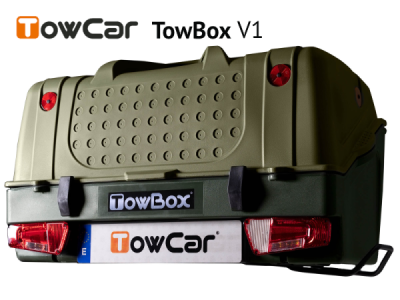 Přepravní box na tažné zařízení TowBox V1