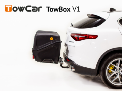 Přepravní box na tažné zařízení TowBox V1