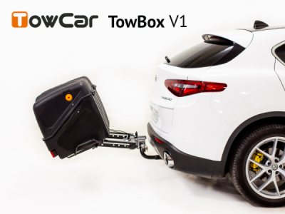 Přepravní box na tažné zařízení TowBox V1