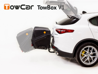 Přepravní box na tažné zařízení TowBox V1