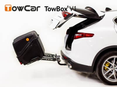 Přepravní box na tažné zařízení TowBox V1
