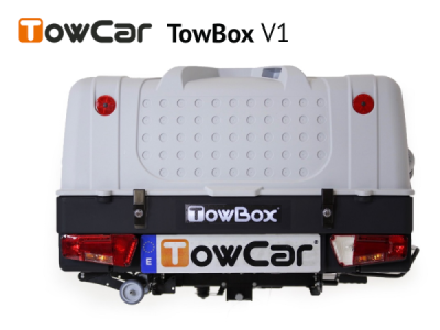 Přepravní box na tažné zařízení TowBox V1