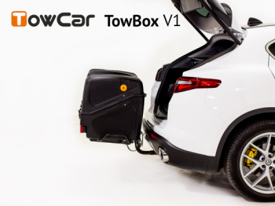 Přepravní box na tažné zařízení TowBox V1