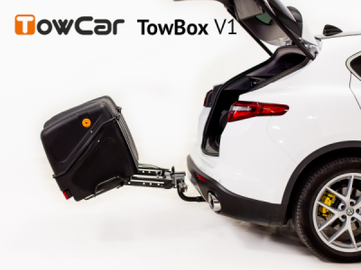 Přepravní box na tažné zařízení TowBox V1