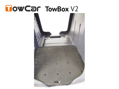 Přepravní box na tažné zařízení TowBox V2 Dog černý