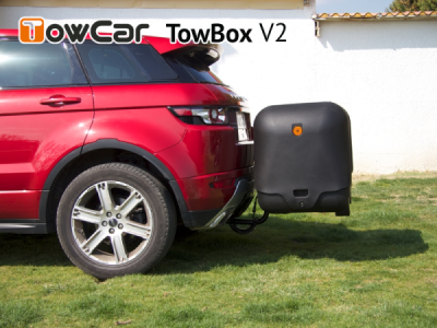 Přepravní box na tažné zařízení TowBox V2 Dog černý