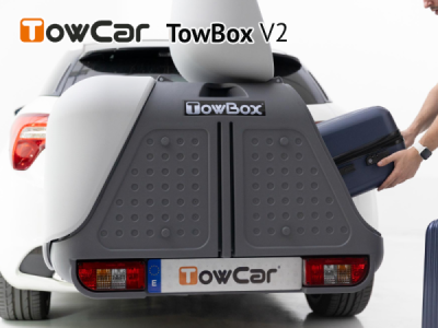 Přepravní box na tažné zařízení TowBox V2