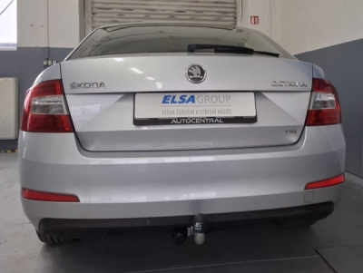 Tažné zařízení Škoda Octavia sedan 2013-2020 (III), pevné, Galia