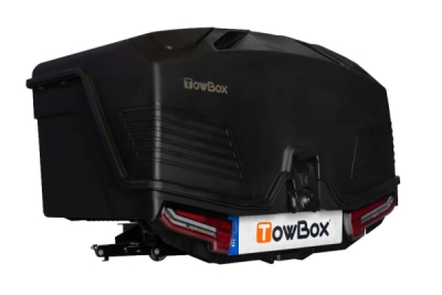 Přepravní box na tažné zařízení TowBox V5, černý