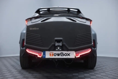 Přepravní box na tažné zařízení TowBox V5, černý