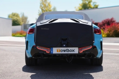 Přepravní box na tažné zařízení TowBox V5, černý