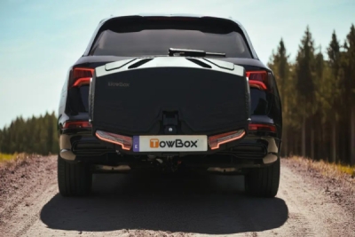 Přepravní box na tažné zařízení TowBox V5, černý