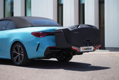 Přepravní box na tažné zařízení TowBox V5, černý