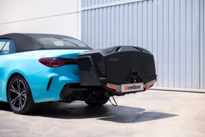 Přepravní box na tažné zařízení TowBox V5, černý