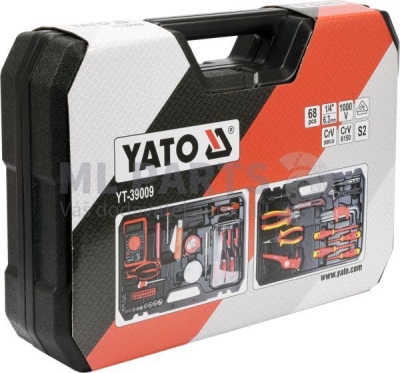 Sada nářadí pro elektrikáře 68 kusů YATO YT-39009