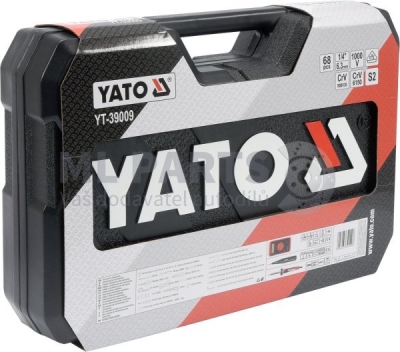 Sada nářadí pro elektrikáře 68 kusů YATO YT-39009